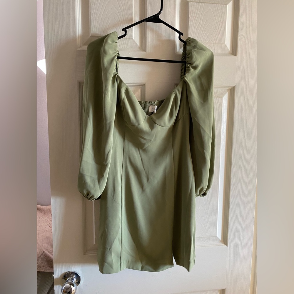 Wilfred novella dress long sleeve